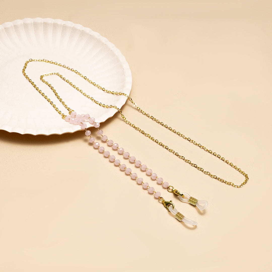 Decorative Stone-Accented Eyewear Chain Kalsten