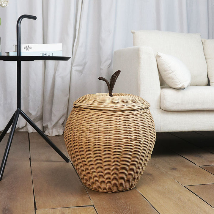 Decorative Woven Storage Container with Lid Kalsten