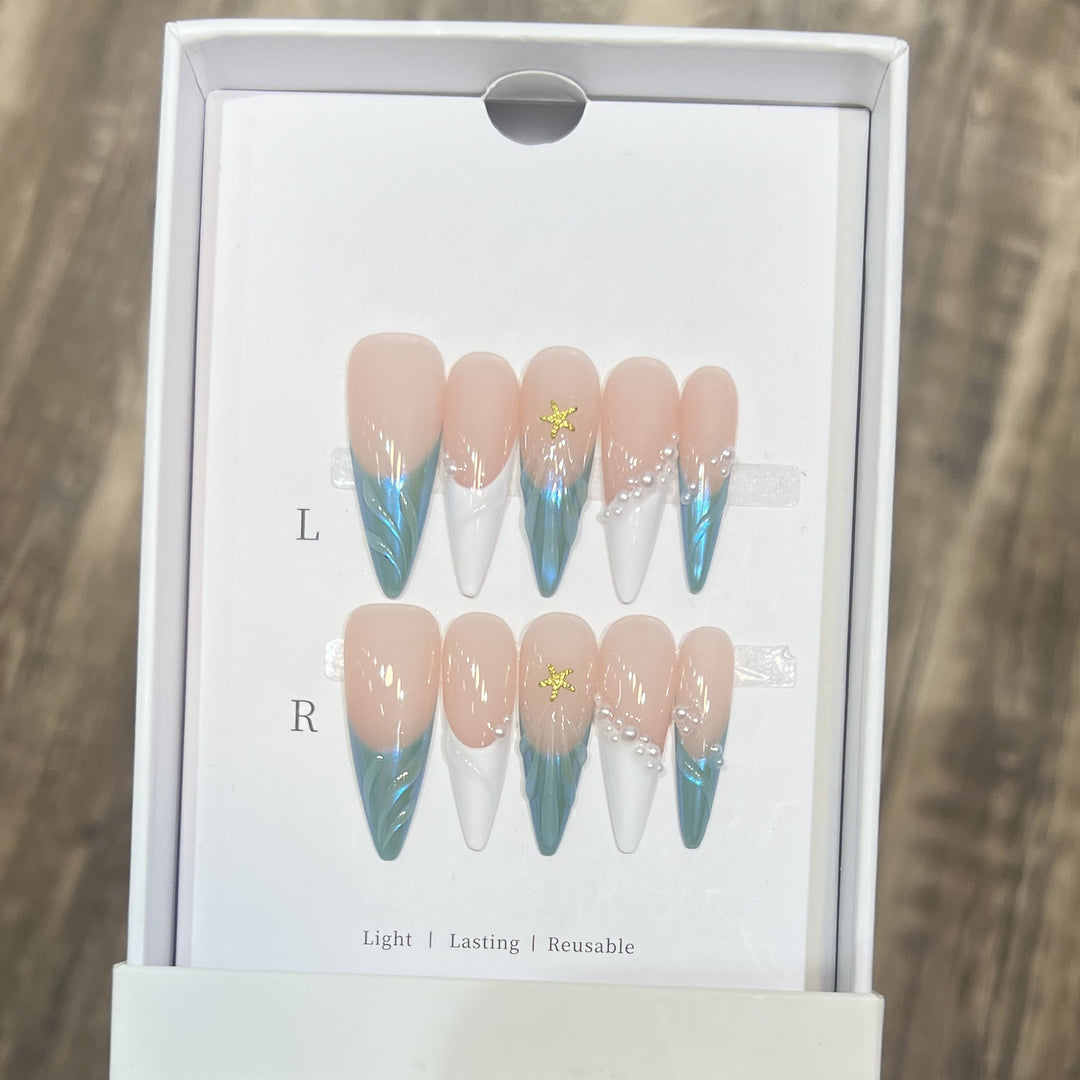 Reusable Press-On Nail Set Kalsten