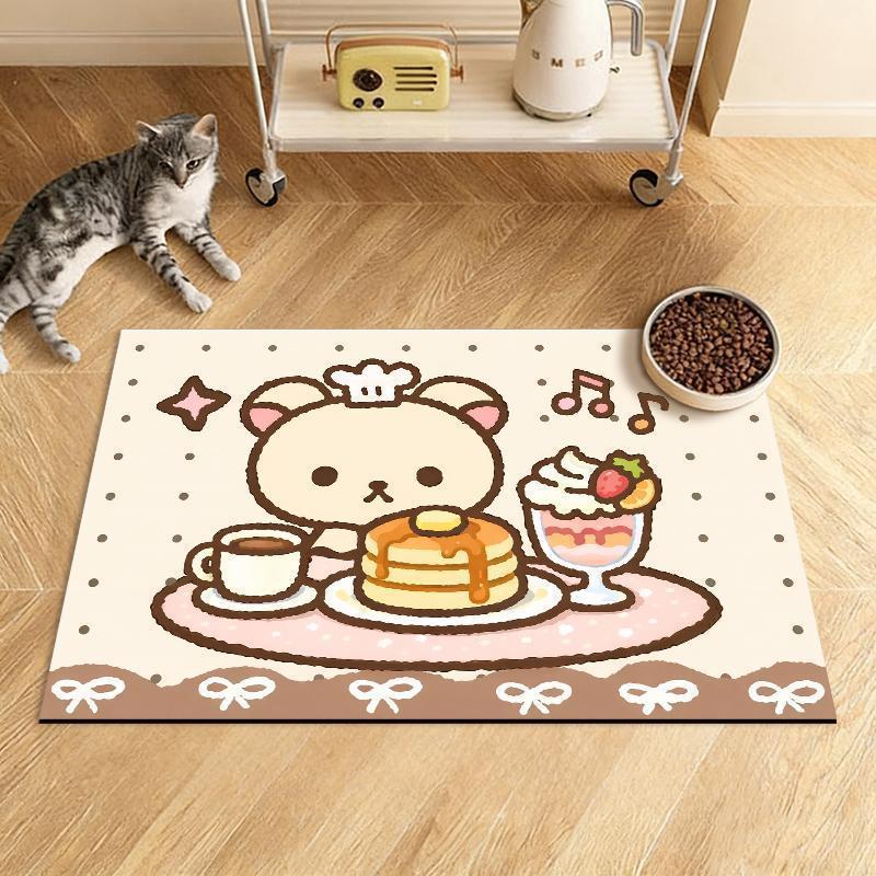 Cartoon Duck Themed Area Rug for Home