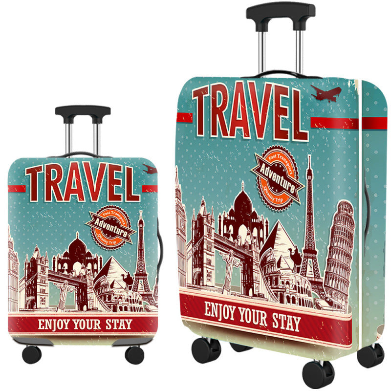 Women's suitcase with unique art design Kalsten