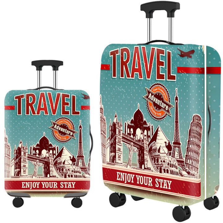 Women's suitcase with unique art design Kalsten