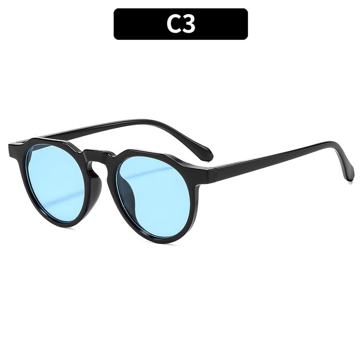 Fashionable Round Frame Sunglasses