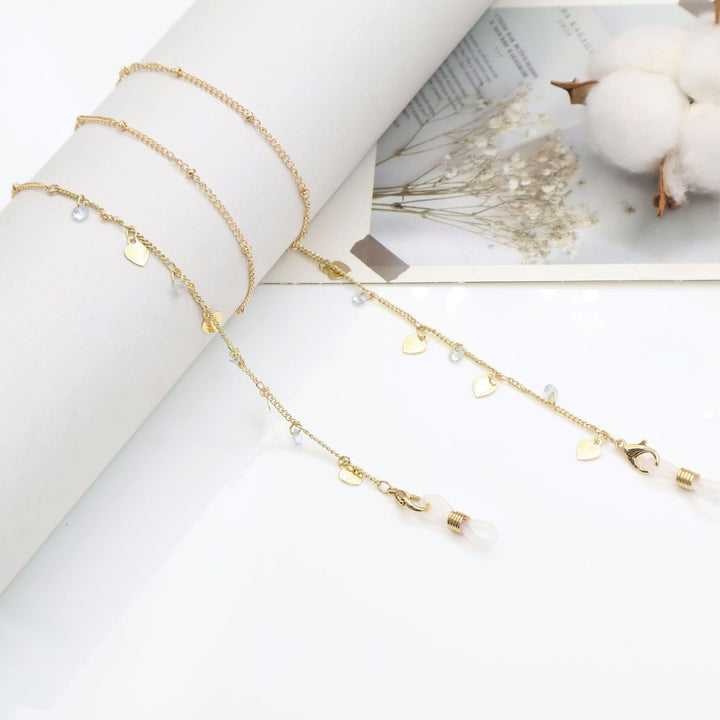 Cross-Embellished Eyewear Chain Kalsten