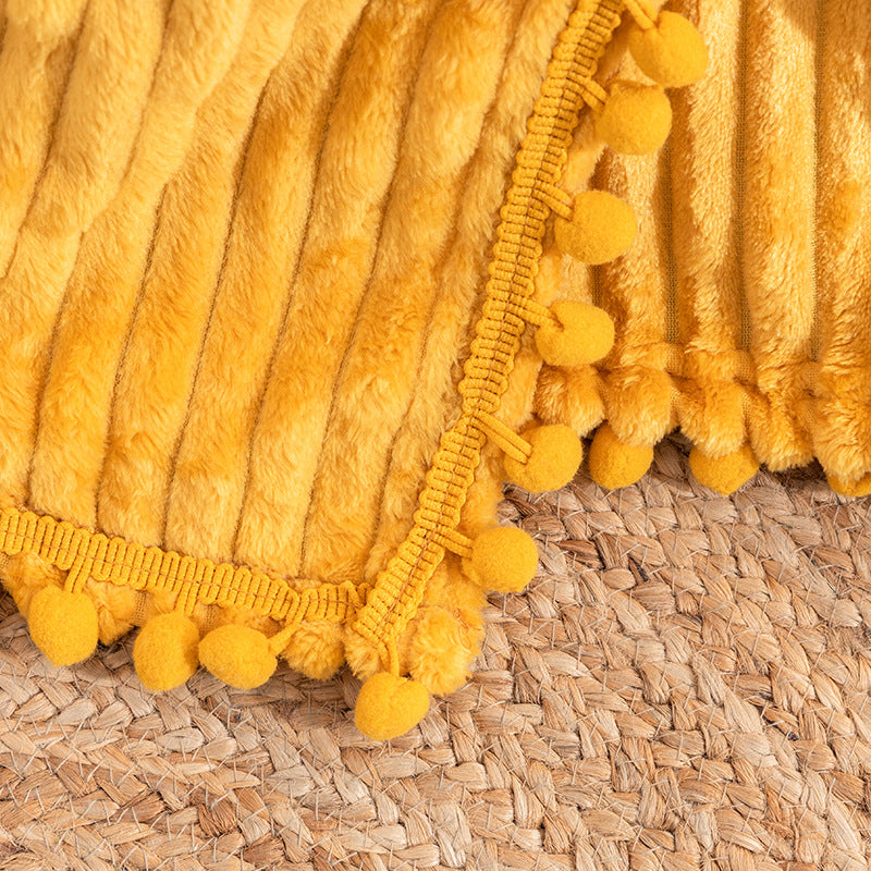 Cozy Textured Throw Blanket