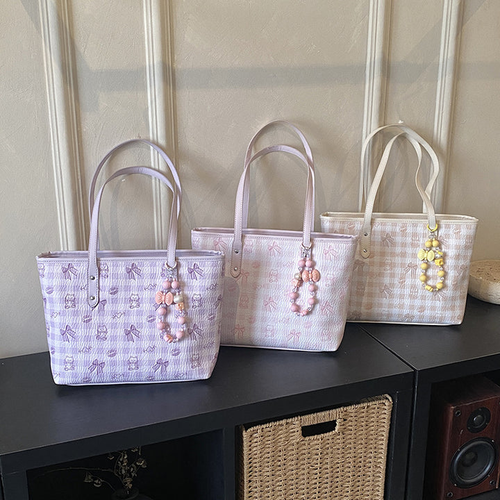 Chic Floral Patterned Tote Bag Kalsten