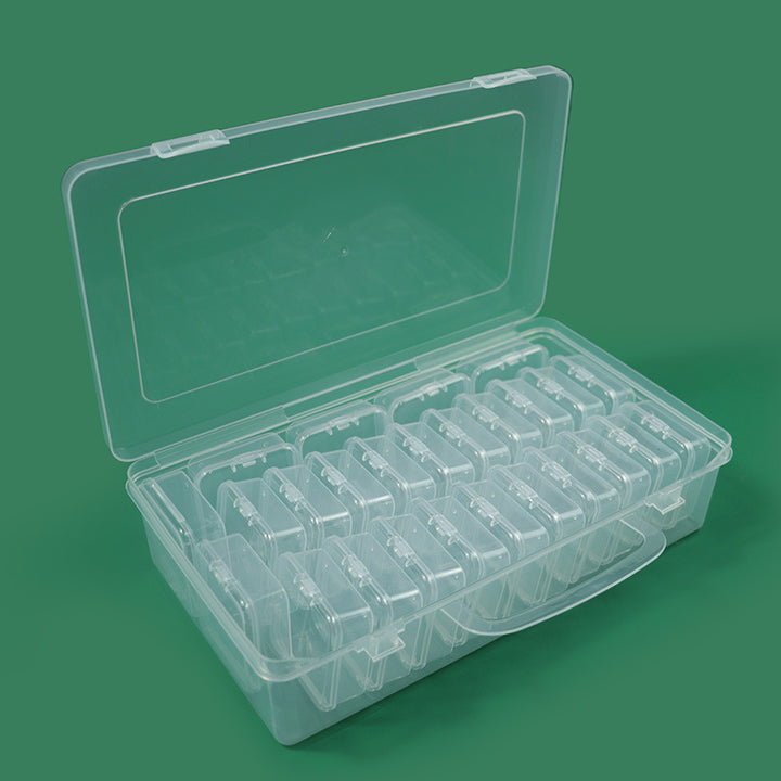 Clear Multi-Compartment Storage Box Kalsten
