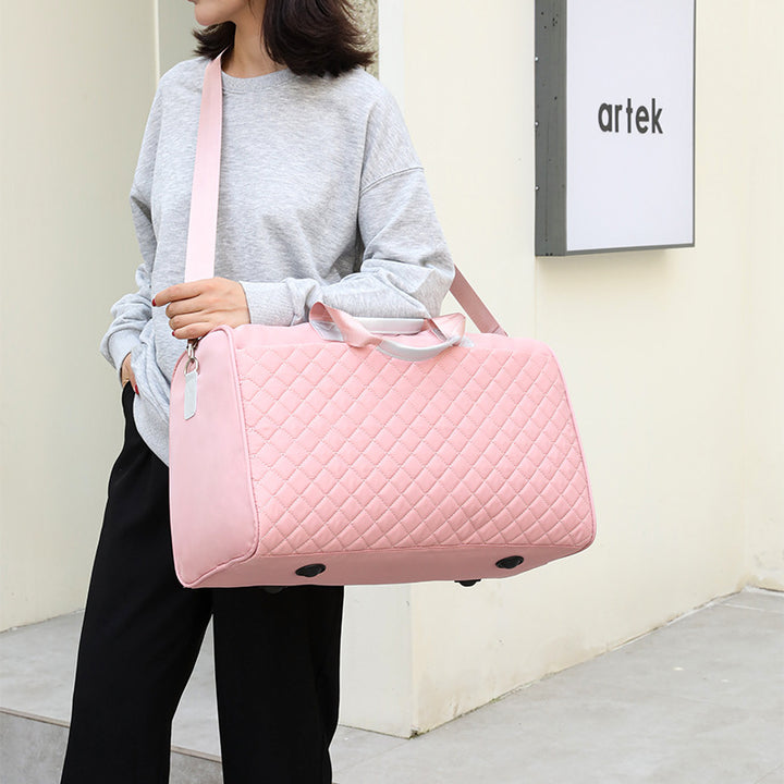 Quilted Multi-Functional Travel Duffle Bag Kalsten
