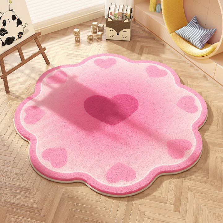 Cartoon Character Playful Area Rug
