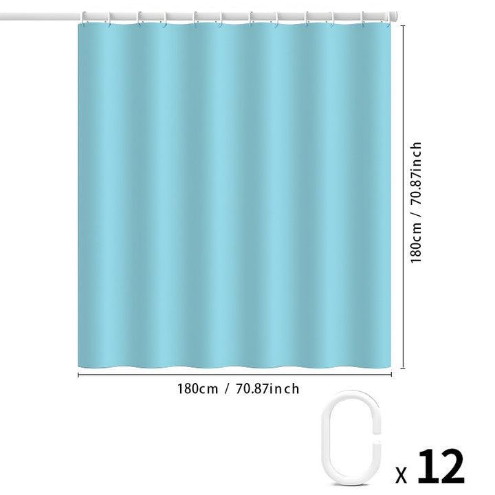 Waterproof Fabric Shower Curtain Kalsten