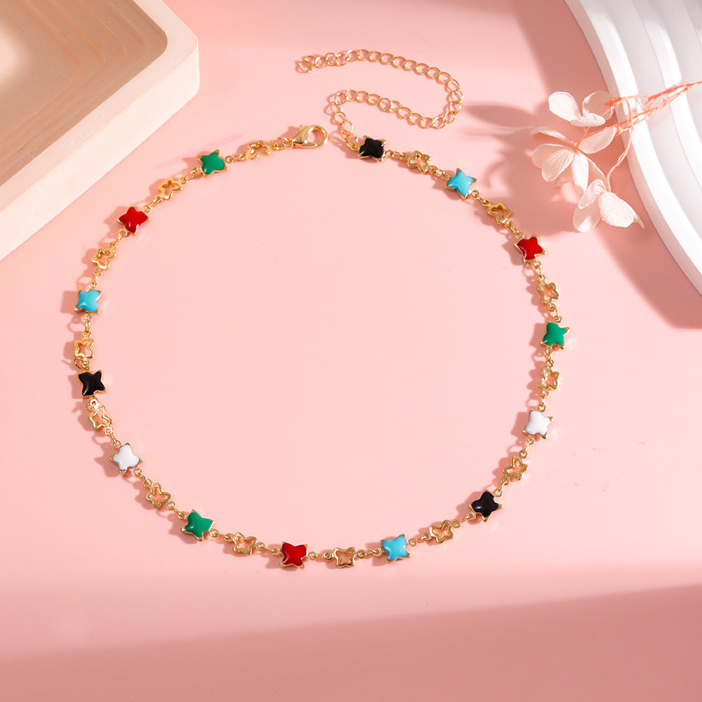 Colorful Star Charm Bracelet Kalsten