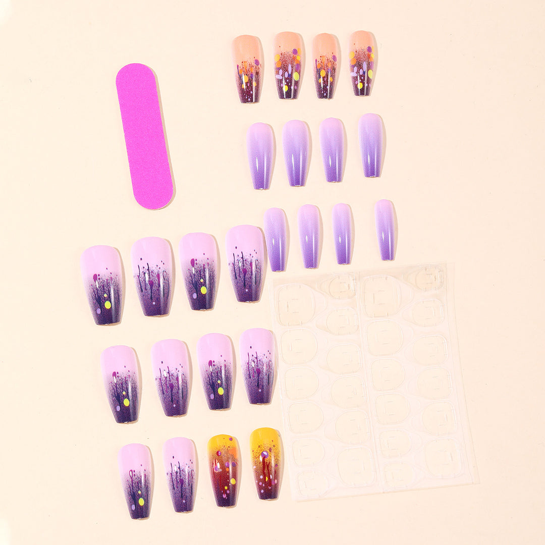 Artistic Gradient Nail Extensions Kalsten
