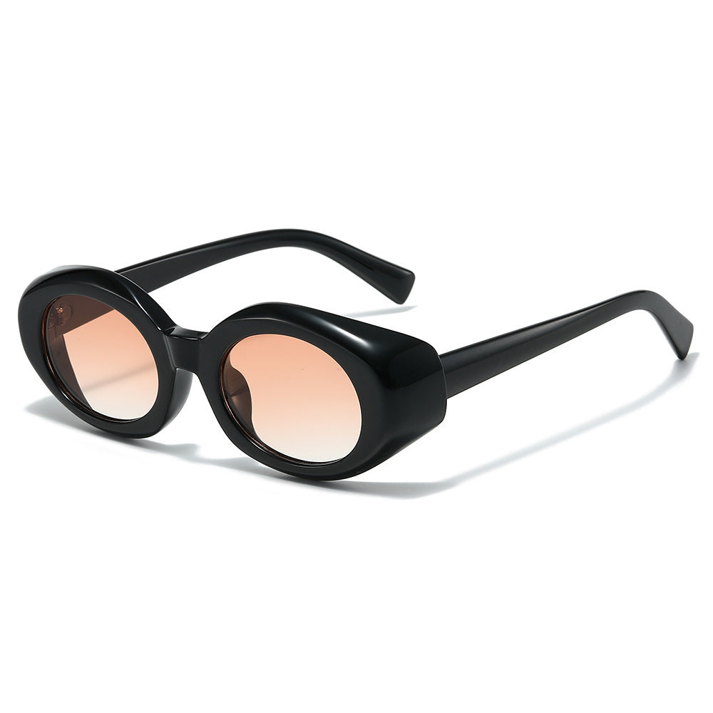 Oversized Geometric Sunglasses with Thick Frames Kalsten