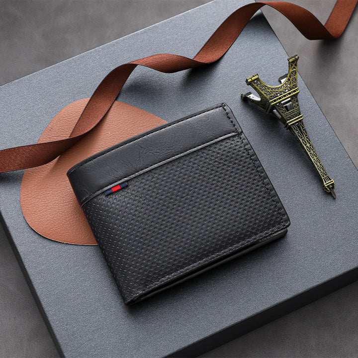 Textured Bi-Fold Wallet Kalsten