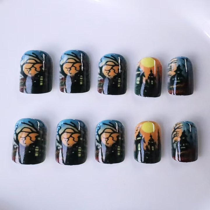 Halloween artificial nail set Kalsten