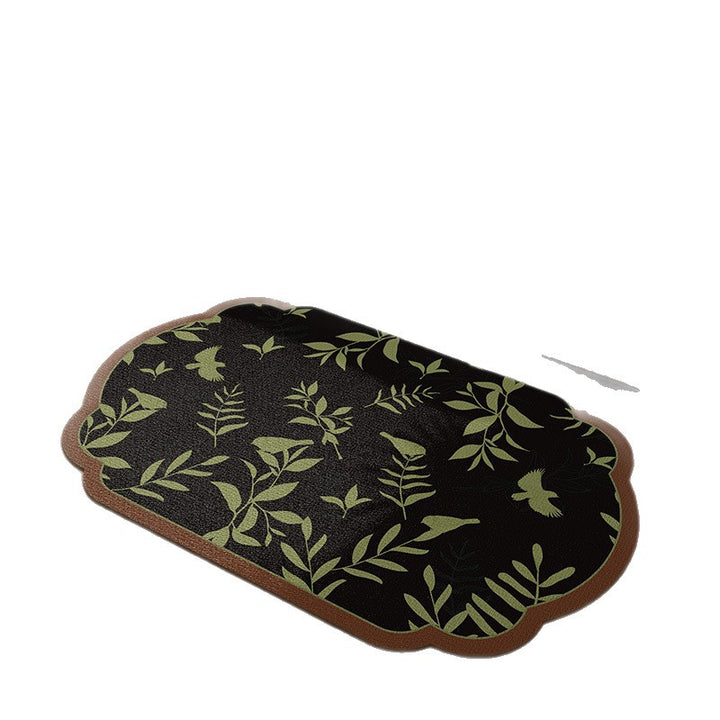 Floral Embellished Area Mat Kalsten