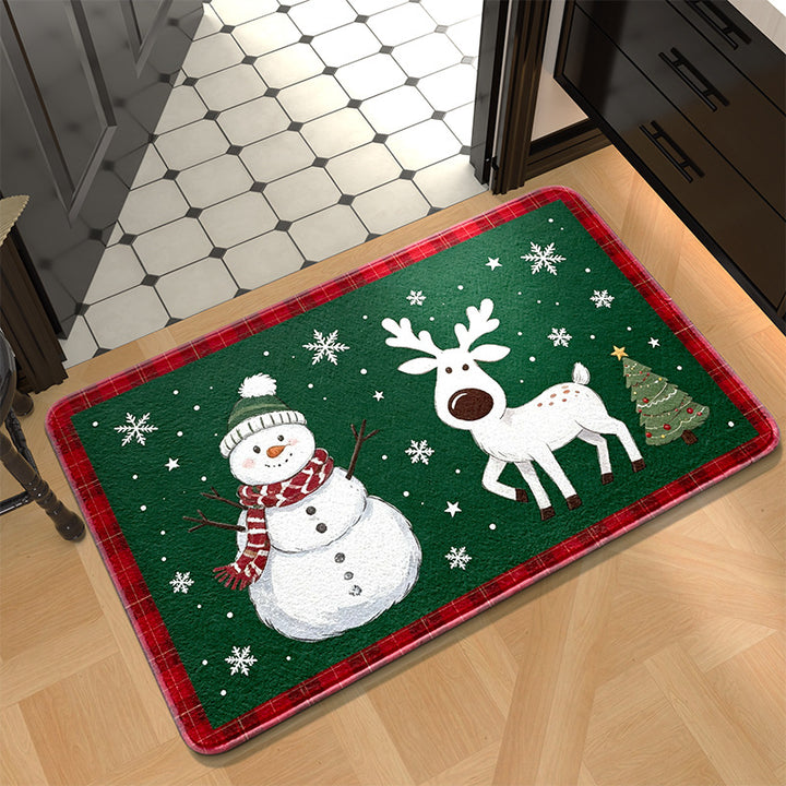 Festive Holiday Kitchen Mat Kalsten