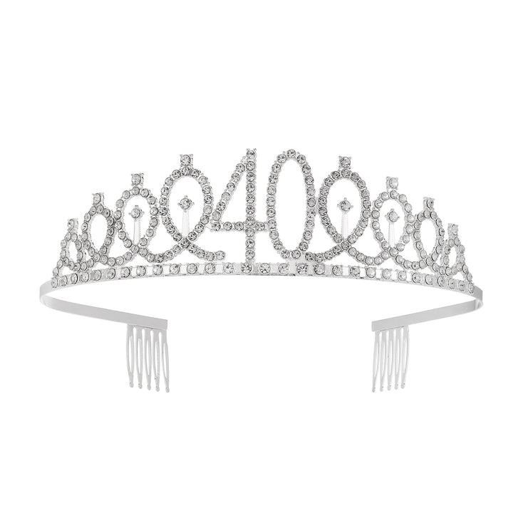 Women's Crystal-Embellished Tiara with Elegant Design Kalsten
