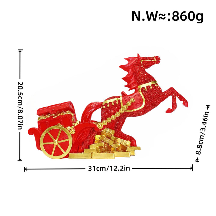 Decorative horse figurine Kalsten