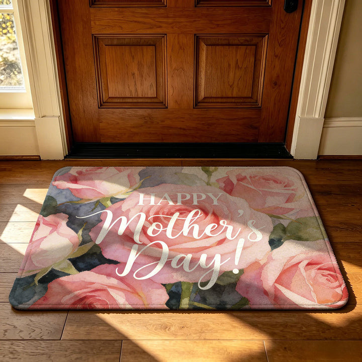 Artistic Geometric Welcome Mat