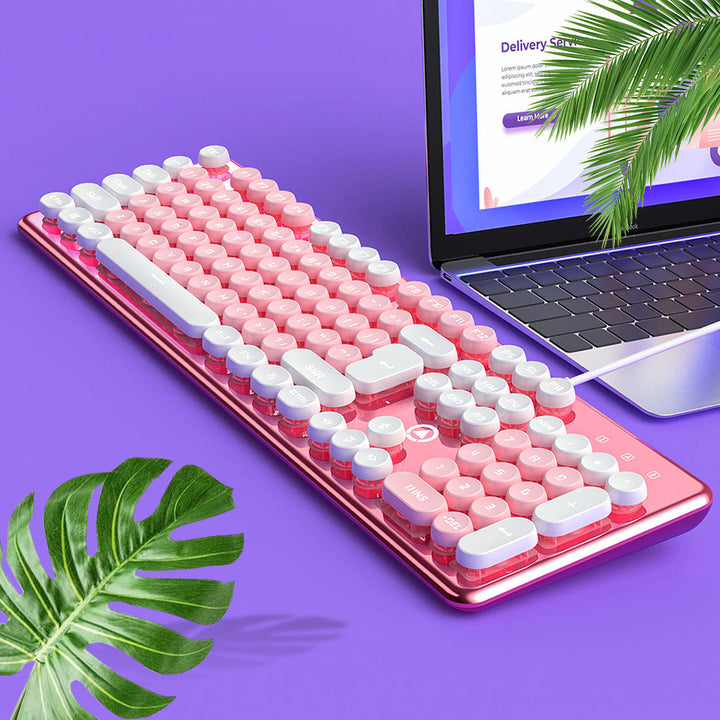 Retro Wireless Keyboard Kalsten