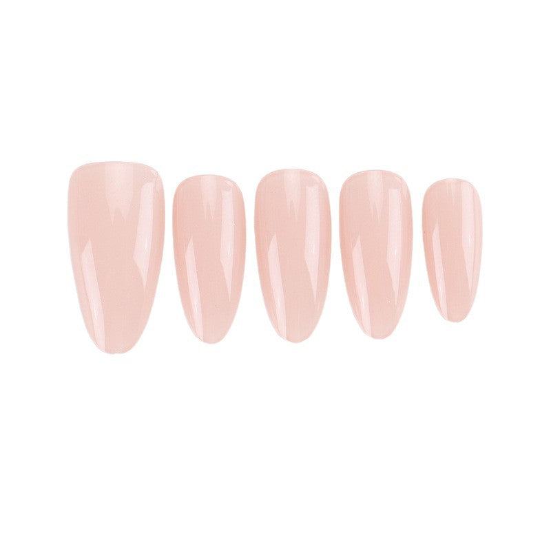 Artistic Gel Press-On Nail Set with Gold Leaf Accents Kalsten
