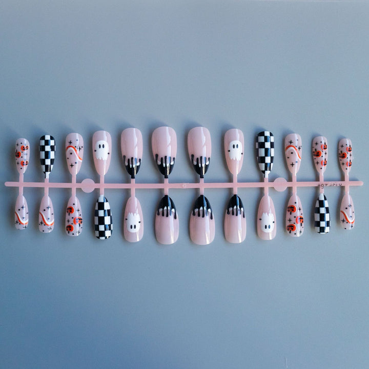 Creative Halloween Themed Nail Art Set