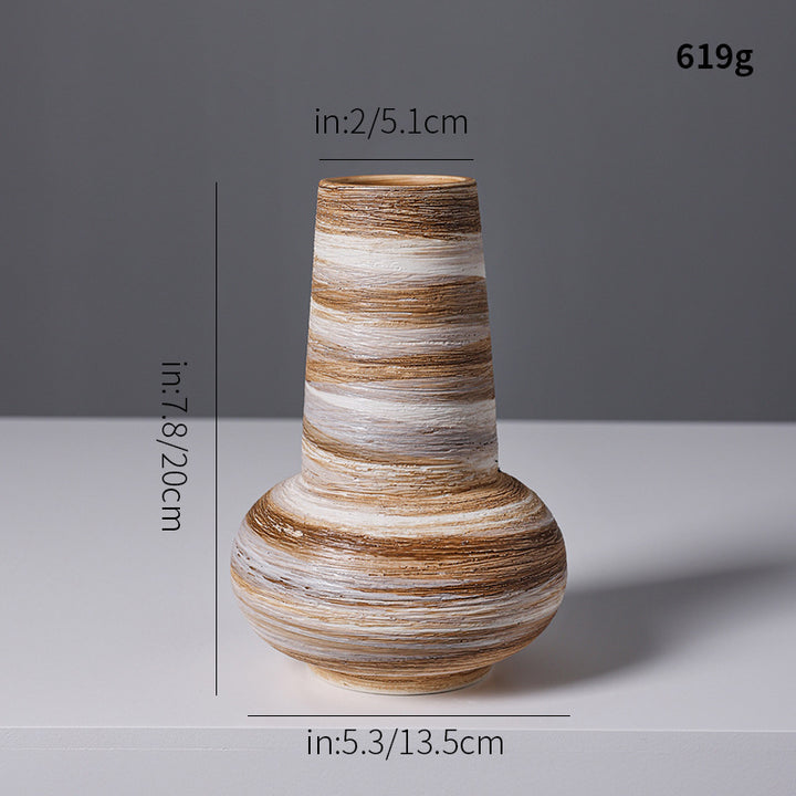 Artistic Ceramic Tabletop Vase