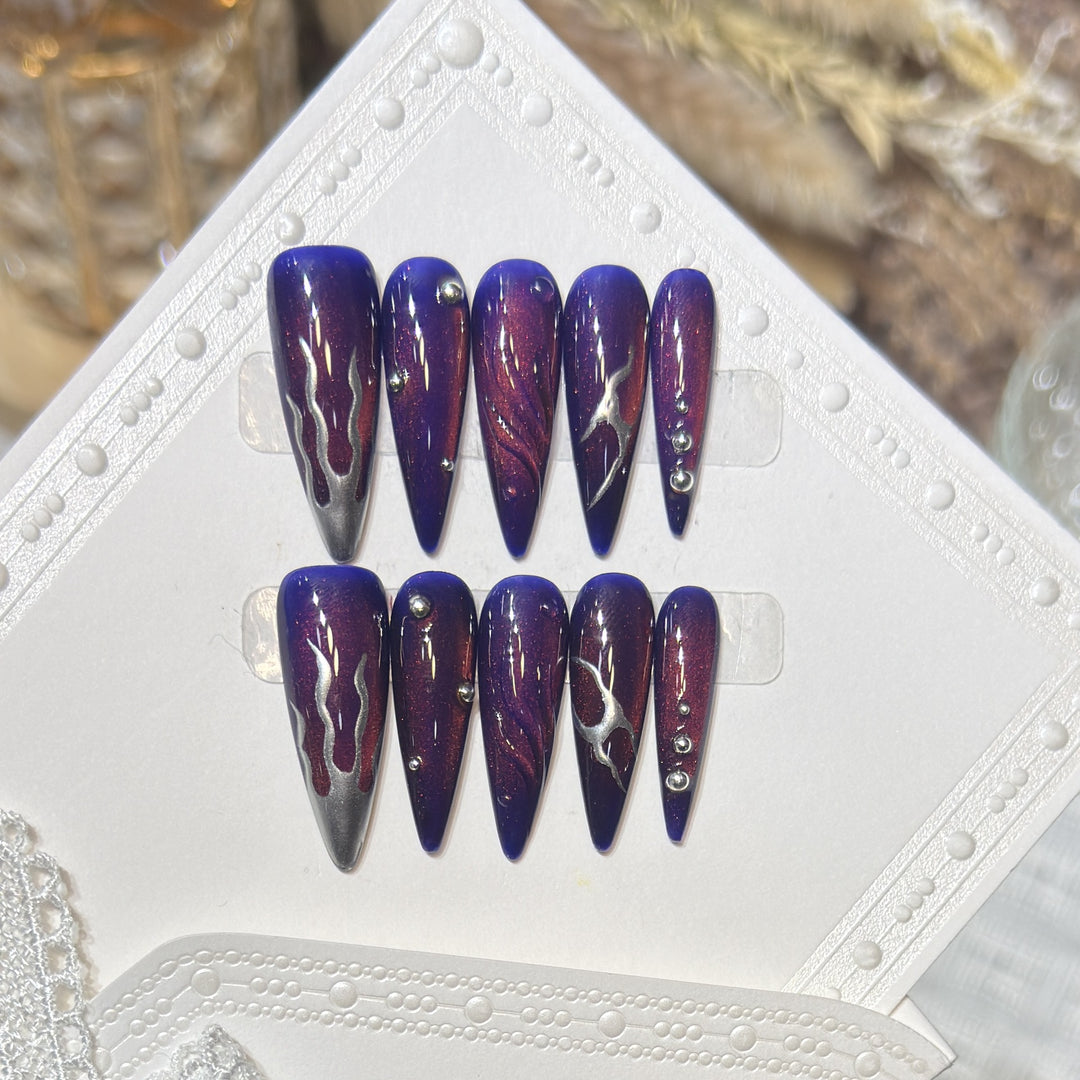 Reusable Press-On Nail Set Kalsten