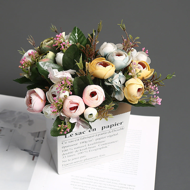 Realistic Faux Rose Bouquet