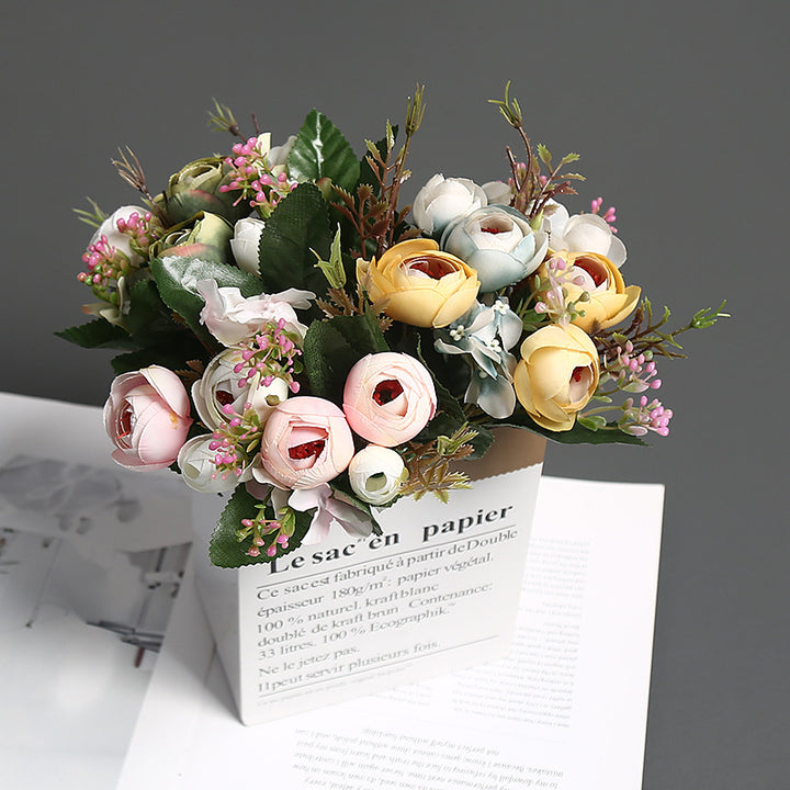 Realistic Faux Rose Bouquet