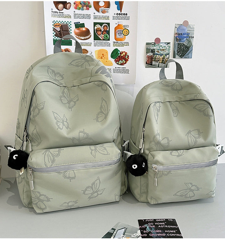 Stylish Butterfly Patterned Backpack