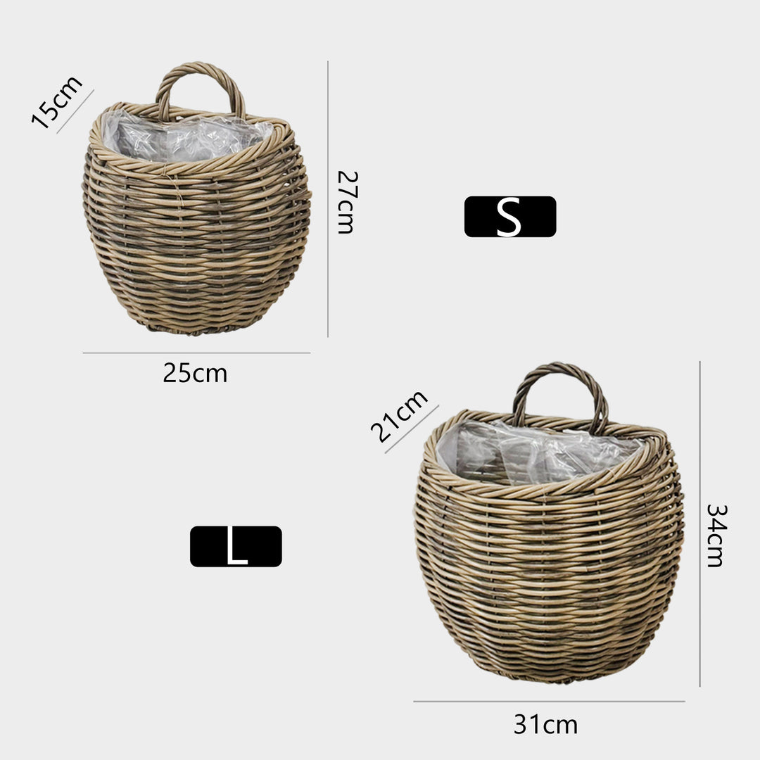 Handcrafted storage basket Kalsten