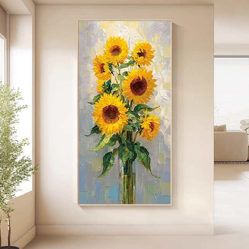 Floral Sunflower Canvas Art