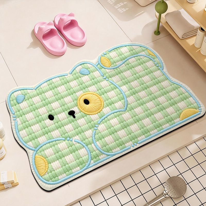 Cute Plush Bear Bath Mat Kalsten