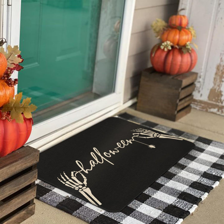 Halloween-Themed Decorative Entrance Mat