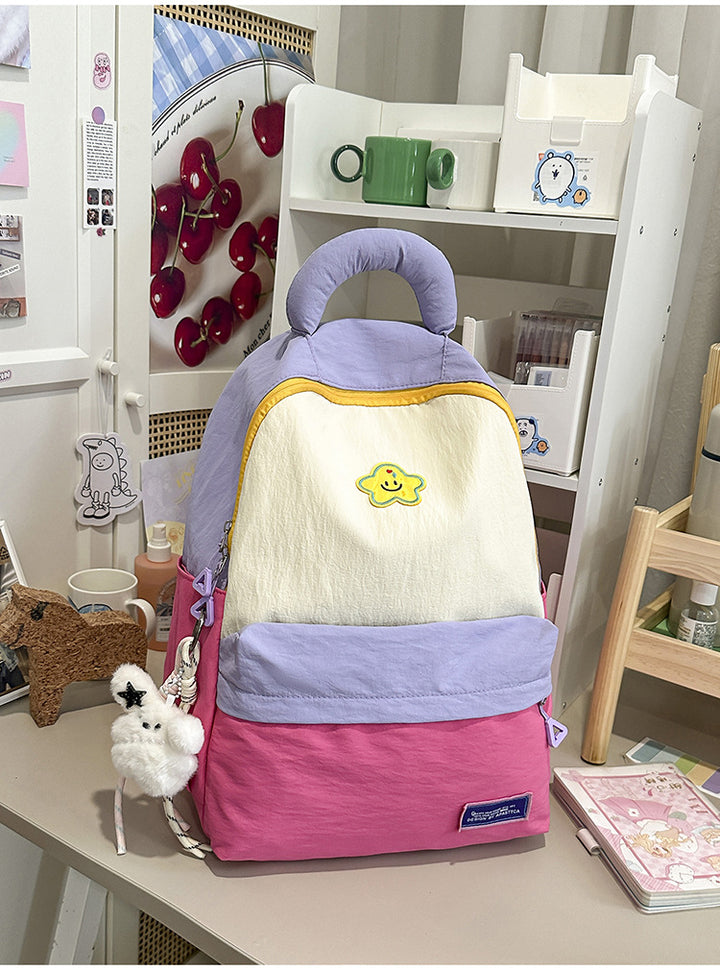 Fun Character Embroidered Backpack Kalsten