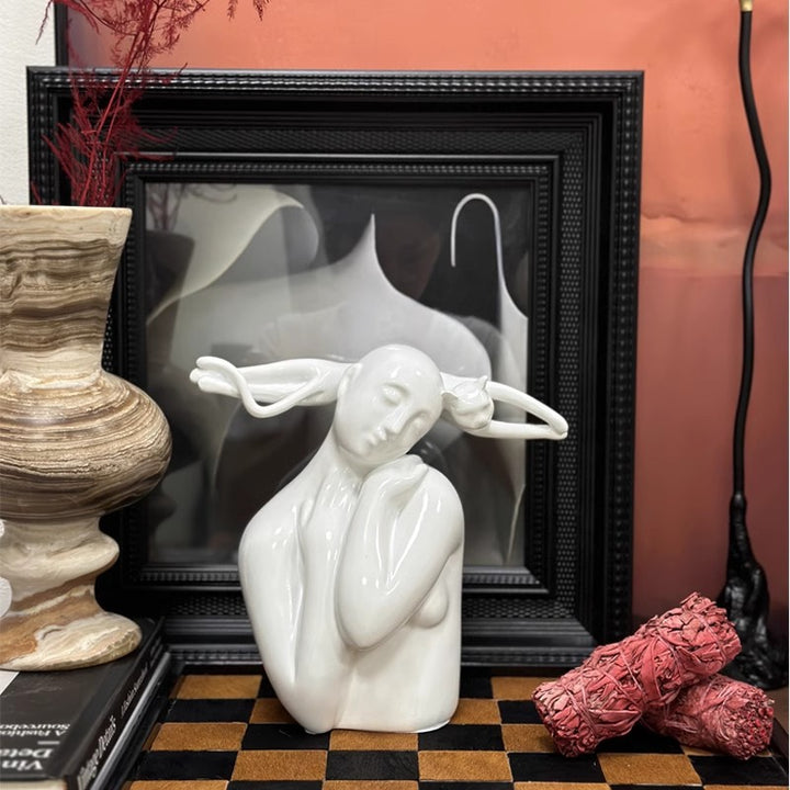 Artistic Ceramic Figurative Sculpture