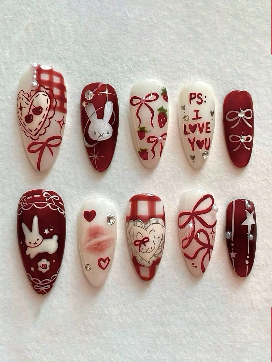 Artistic Themed Nail Art Set Kalsten