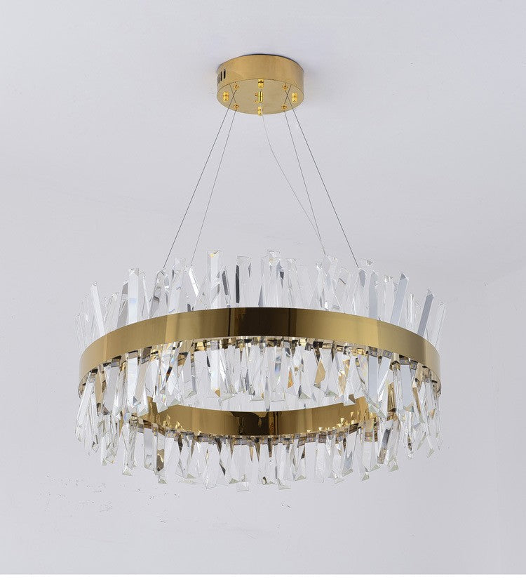 Crystal Geometric Pendant Light