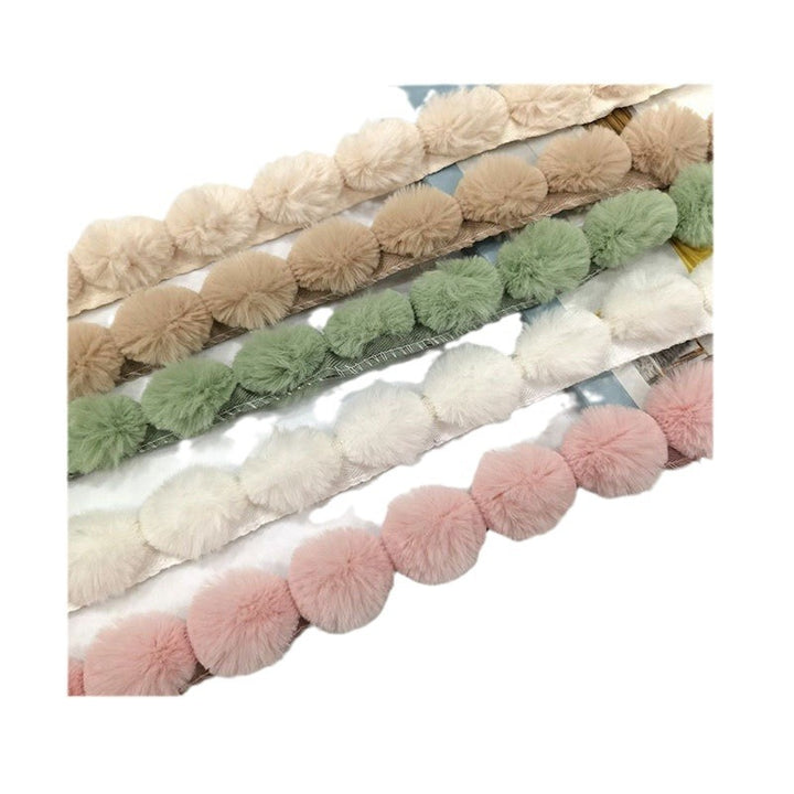 Decorative Pompon Trim Kalsten