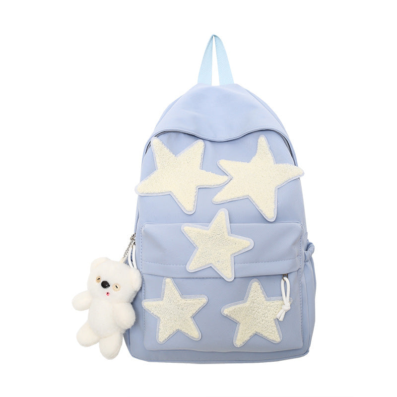 Fun Decorative Star-Patterned Backpack Kalsten