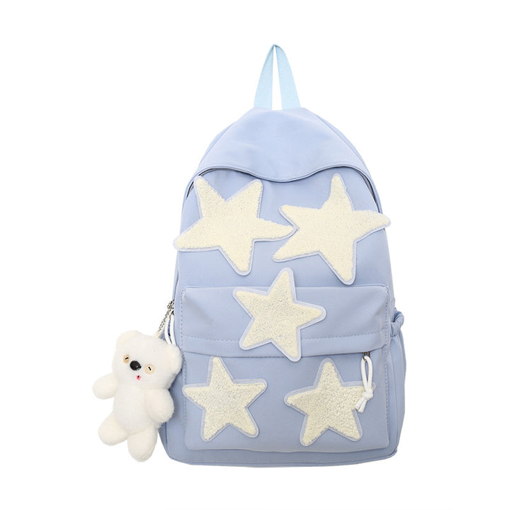 Fun Decorative Star-Patterned Backpack Kalsten