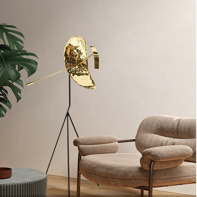 Artistic Floor Lamp with Sculptural Design