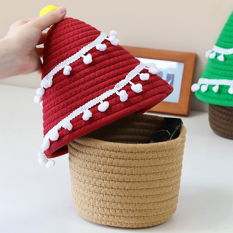 Decorative Christmas Tree Basket