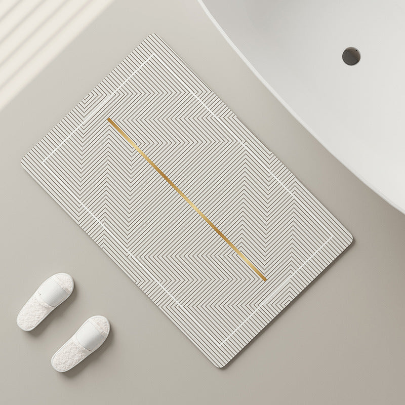 Textured Bathroom Mat Kalsten