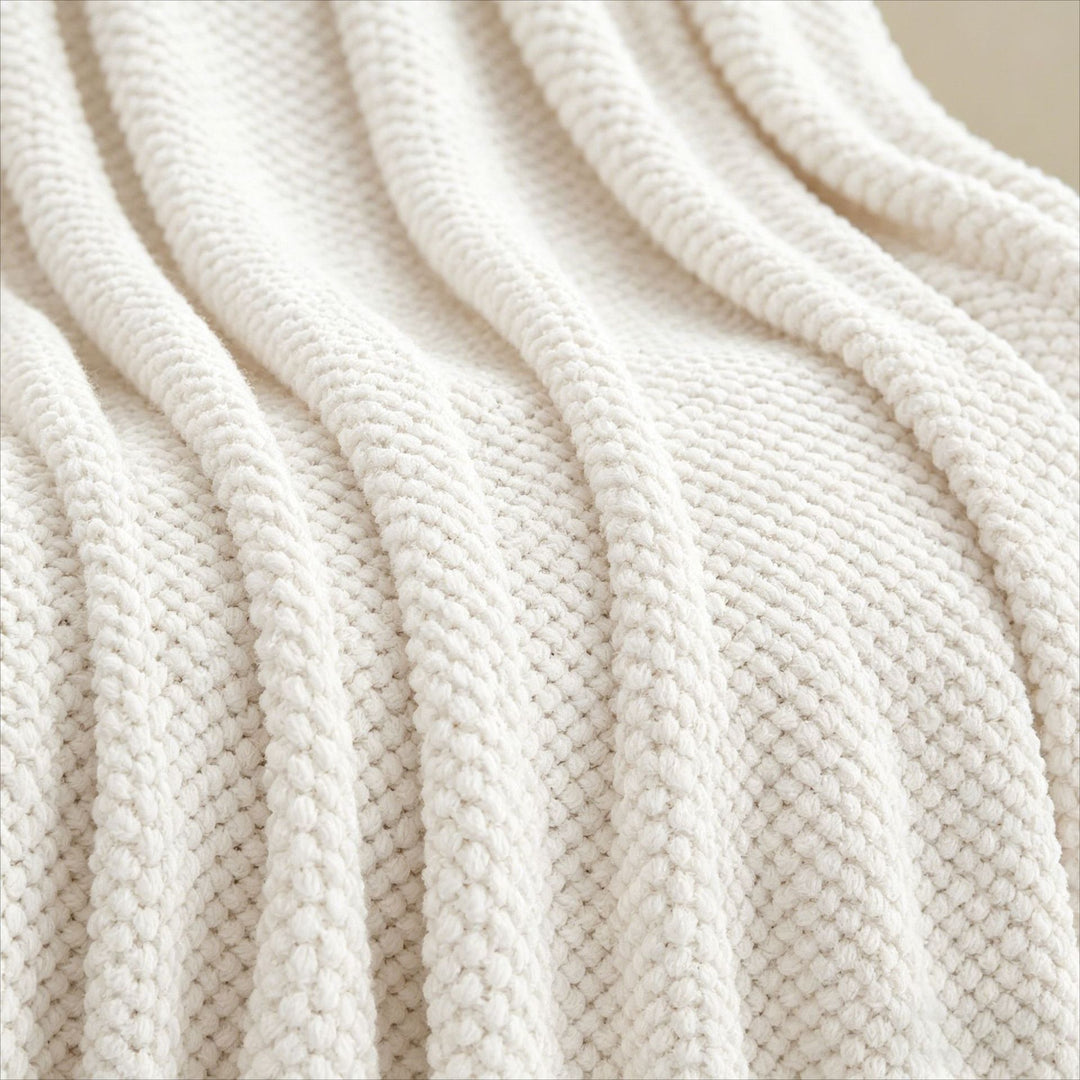Chunky Knit Throw Blanket