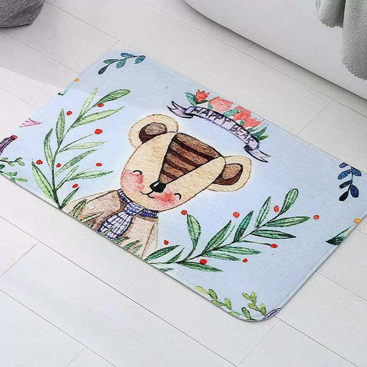 Stylish Motivational Quote Bath Mat