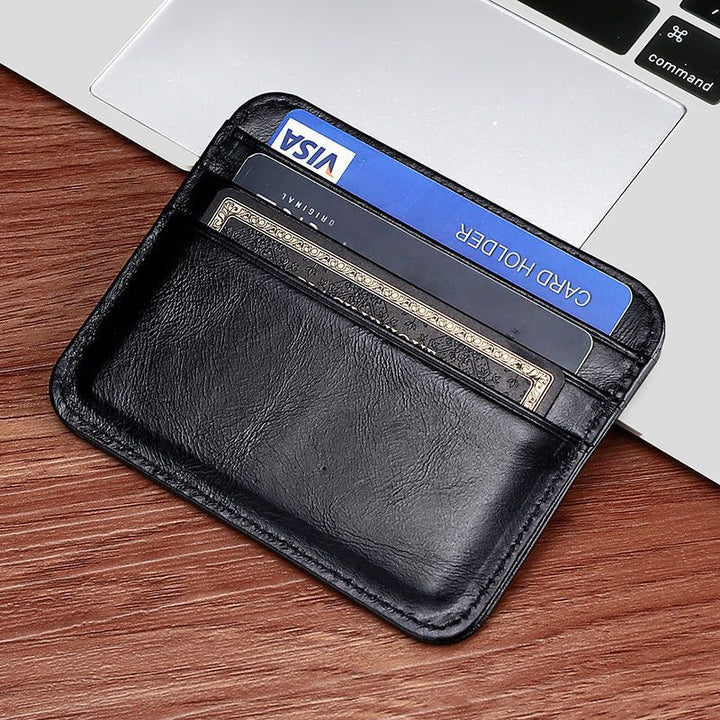 Minimalist Leather Card Holder Kalsten