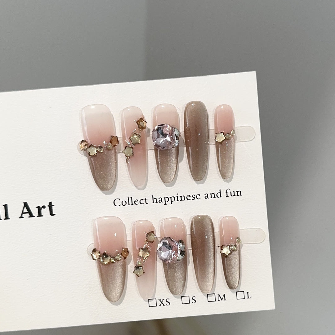 Elegant Ombre Press-On Nail Set
